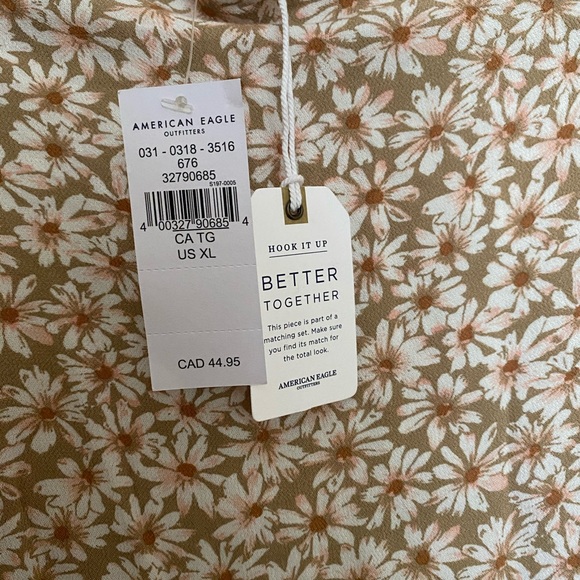 American eagle high wasted wrap mini skirt - Picture 4 of 5